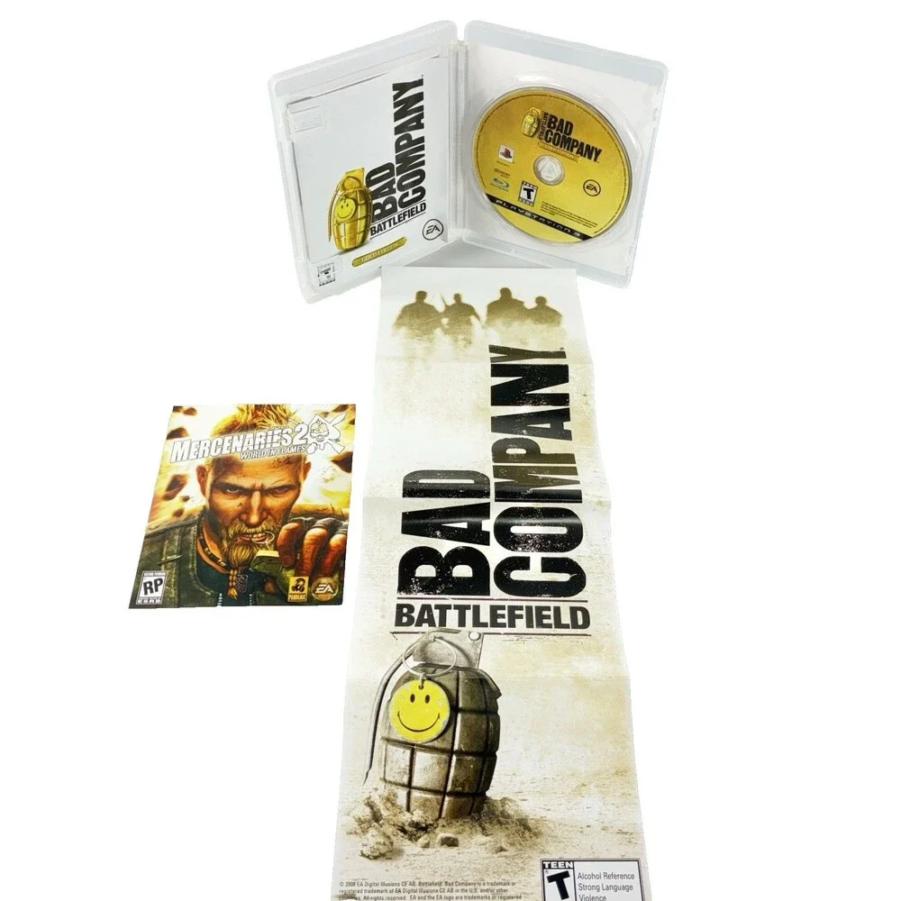 Battlefield: Bad Company Gold Edition Sony PlayStation 3 Complete with Manual